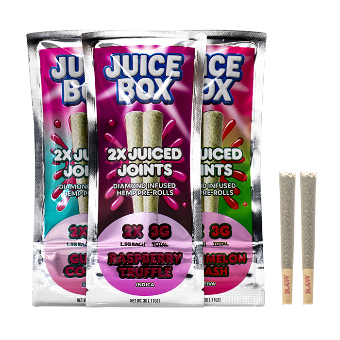 thcp vape juice Box Juiced Joints Diamond Infused Prerolls 3G reload mini FLAVORS:DIRTY STRAWBERRY Njoy Ace Pods Classic