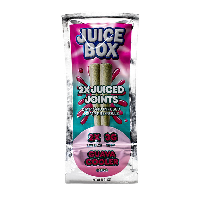 juiced vape Juice Box Joints Diamond Infused Prerolls 3G Vaporesso Luxe-X Replacement Pod Sippin Option:Strawberry Kiwi 20mg