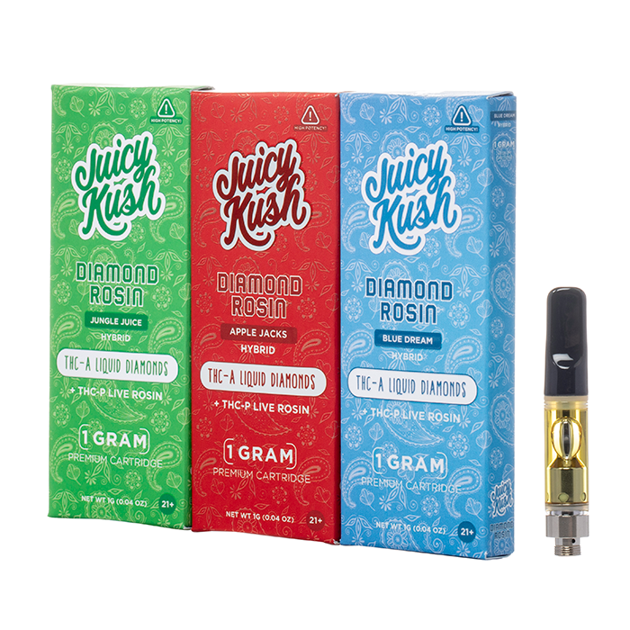Juicy Kush Diamond Rosin Cartridge 1G - $11.99