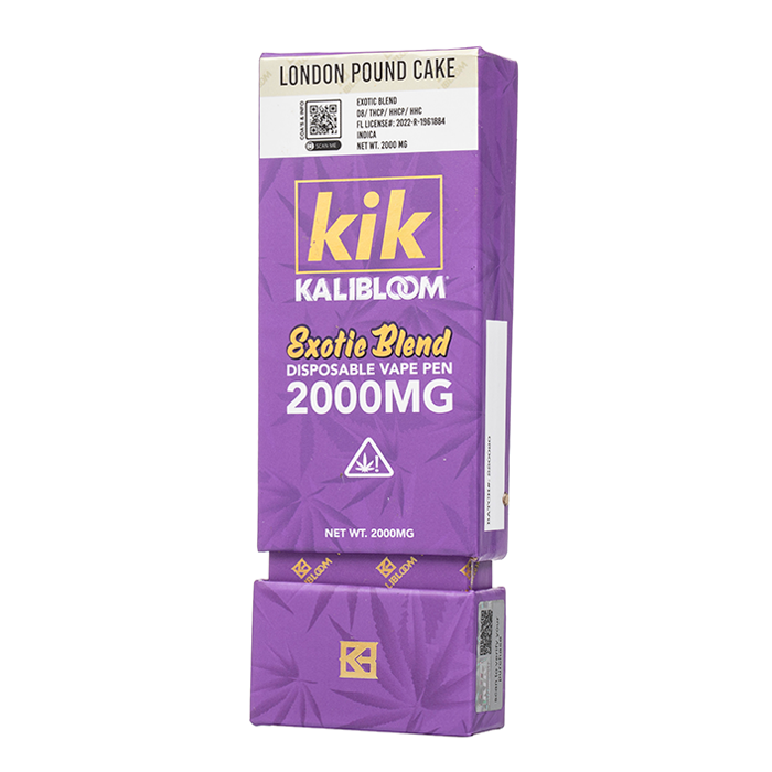 Kalibloom KIK Exotic Blend Delta-8 + THCP + HHCP + HHC Disposable