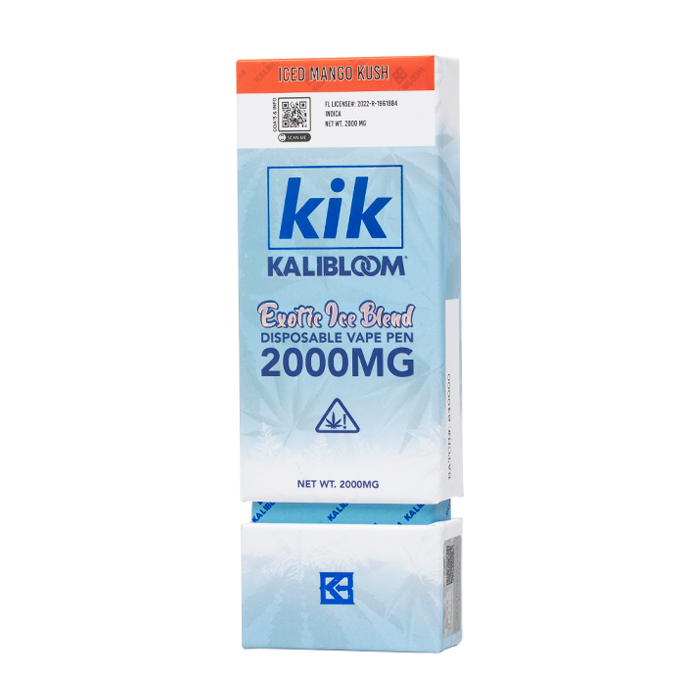 ~I am kiko~様 マジックシステム1剤2剤 Kalibloom KIK Exotic Ice Blend Disposable 2G - $49.90