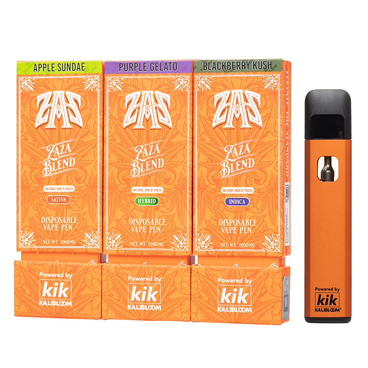 zaza 1ml vape pen pods ZAZA ZBAR HHC Disposable 2G main image 1