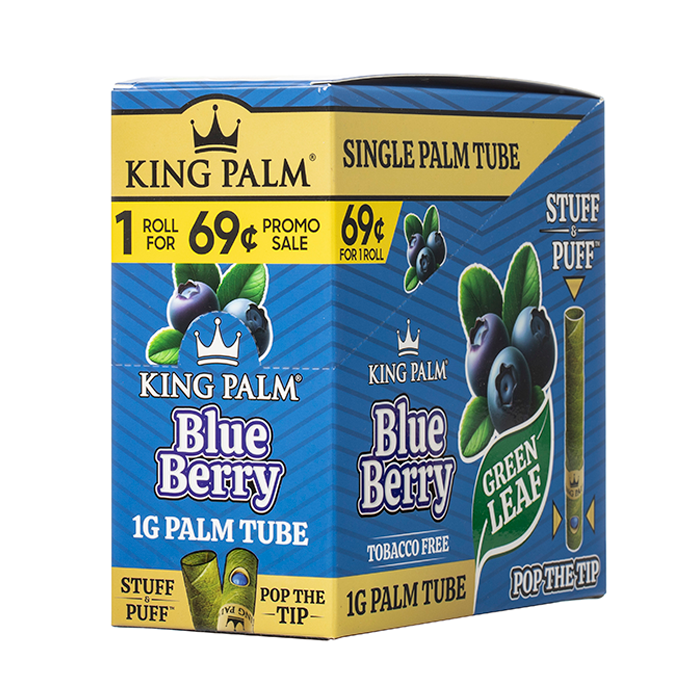 KING PALM Mini Palm Tube Rolls 30ct