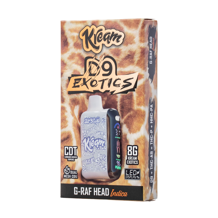 Kream D9 Exotics Disposable 8G