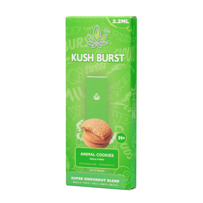 Kush Burst XL Super Knockout Blend Disposable 2.2G