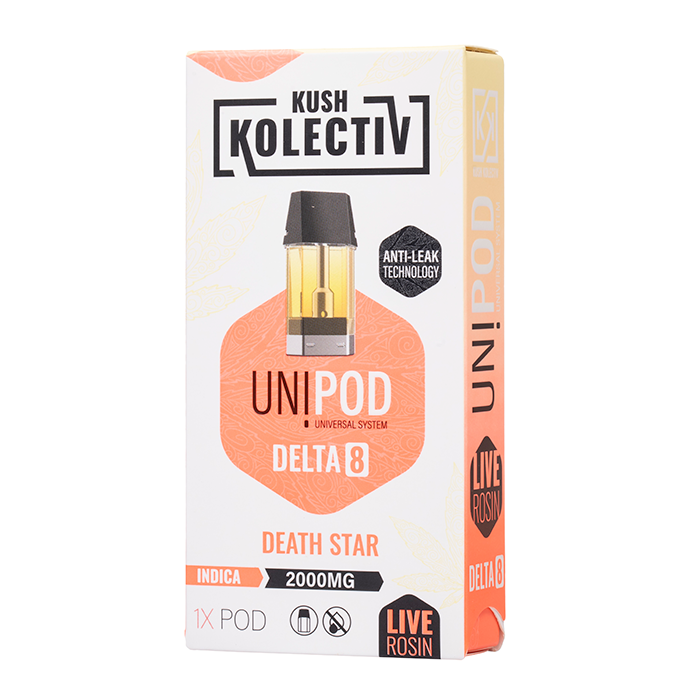Kush Kolectiv UniPod Delta-8 Live Rosin Pods 2G