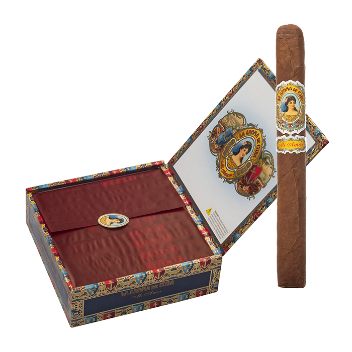 amor powers cigarette La Aroma de Cuba Mi Amor Churchill Cigars