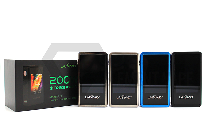 Laisimo L3 200W TC Touch Screen Box Mod - $74.95 Laisimo L3 200W TC Touch Screen Box Mod - $74.95