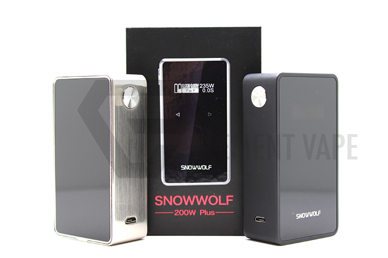 Laisimo SnowWolf 200W Plus TC Box Mod | 235W Max Output - Innovative Touch  Buttons