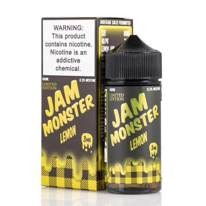 Lemon - Jam Monster - 100mL - $13.99 Lemon - Jam Monster - 100mL - $13.99