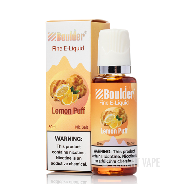 Lemon Puff - Boulder Fine E-Liquid Salt Nic - 30mL - $10.99 Lemon Puff - Boulder Fine E-Liquid Salt Nic - 30mL - $10.99