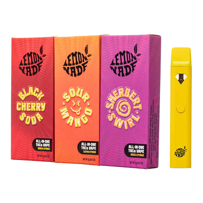Lemonnade THC-A Disposable 2G $16.99