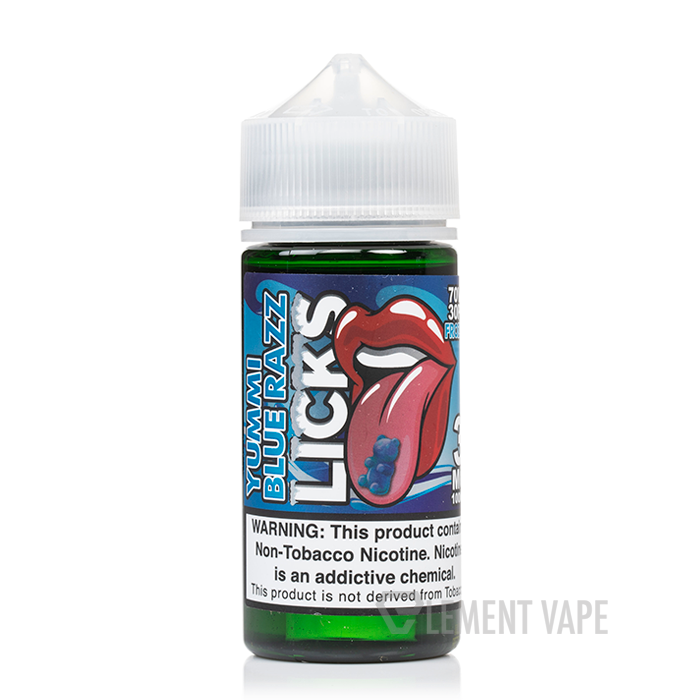 vape flavors blue raspberry Frozty Yummi - LICKS Roll Upz - 100mL Disposables NOS flavors:cotton candy Can You Refill Foger