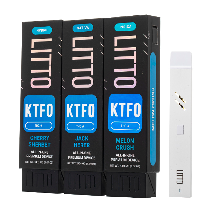 LITTO KTFO Blend Disposable 2G $19.99