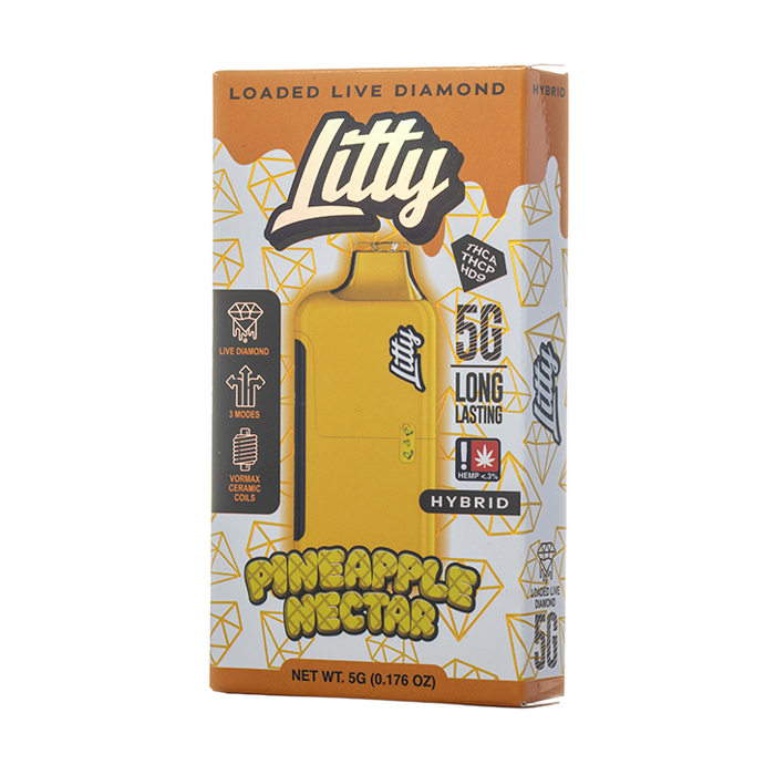 Litty THC-A Liquid Diamond Disposable 5G - $19.99 Litty THC-A Liquid Diamond Disposable 5G - $19.99
