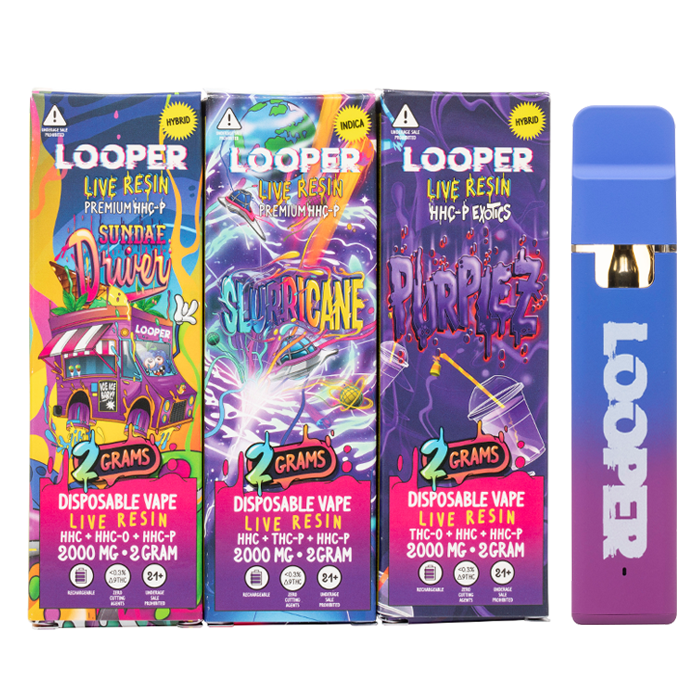 looper vapes Looper Reserve THC-A Disposable 1G main image 0