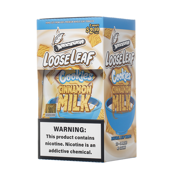 loose leaf tobacco wraps Looseleaf Blunt 40ct Box  Select Vape LooseLeaf wraps- RESERVE (NP)/2pk-20ct