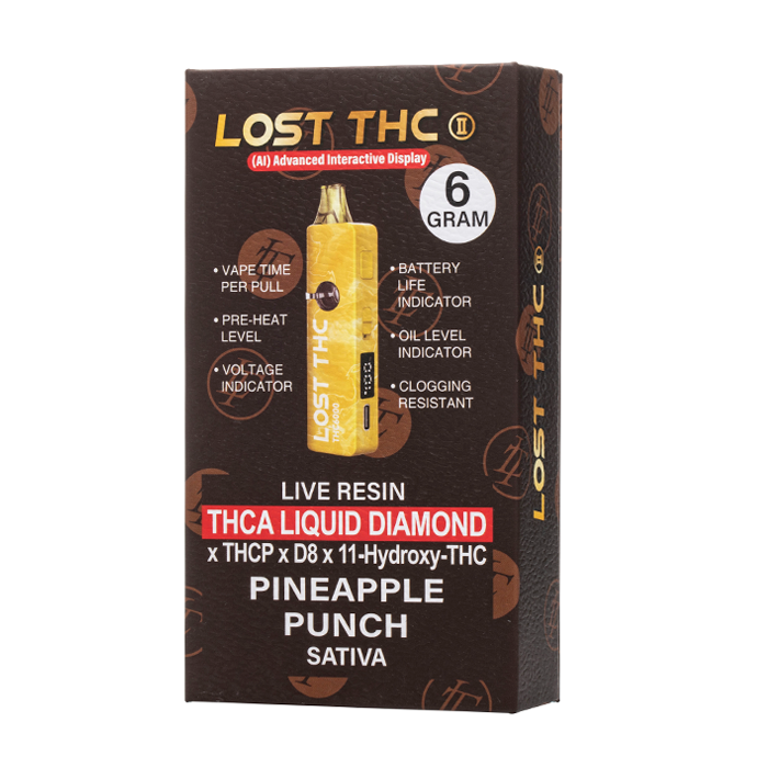 Lost THC-A Liquid Diamond Disposable 6G