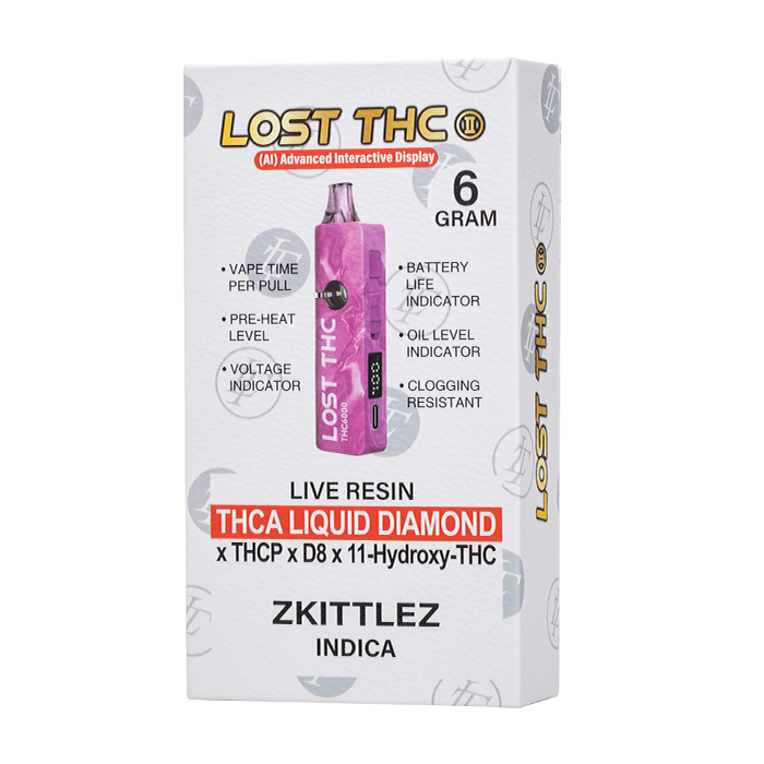 Lost THC-A Liquid Diamond Disposable 6G