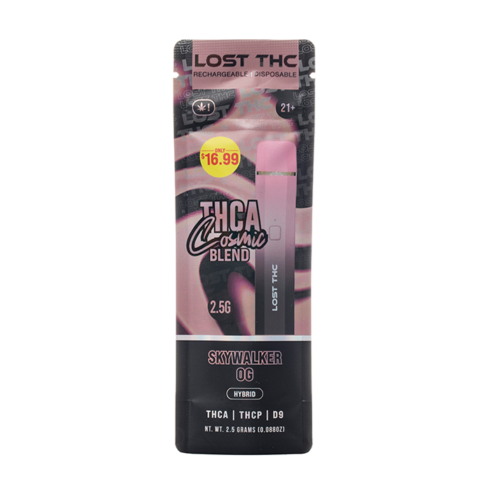 lost thc og kush vape THCA Cosmic Blend Disposable 2.5G Flavor:Strawberry Dragon category:disposable-vape Introducing Fume Unlimited: The
