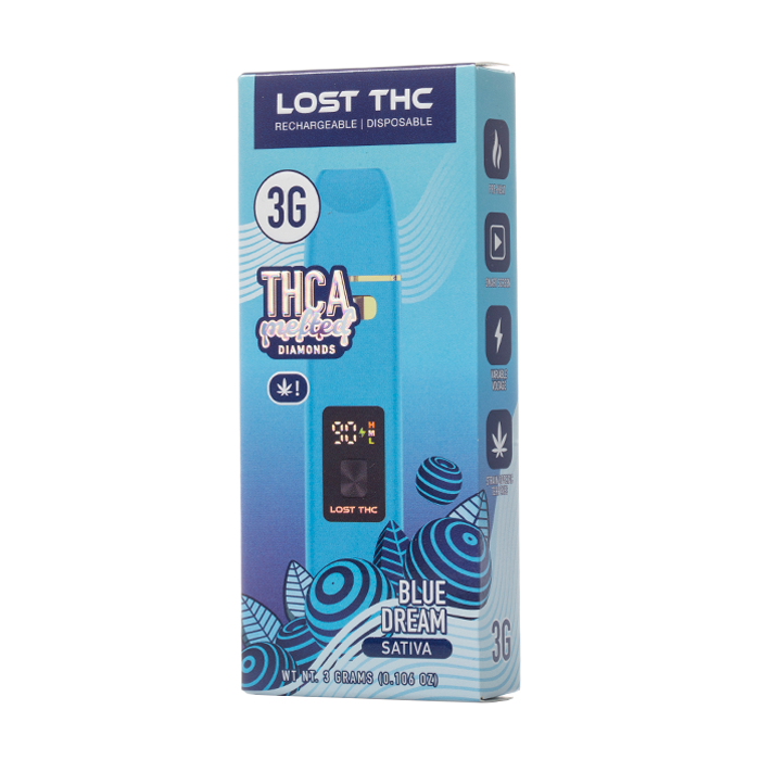 how much is elf bar vape Lost THC THCA Melted Diamonds Disposable 3G $17.99 main image 1