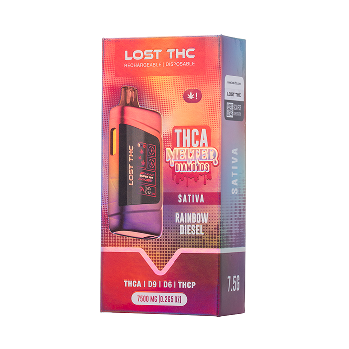 Lost Thc Blue Dream Vape Review Lost Thc.com Lost Thc THC-A Blend V1 7.5G  Disposable Vape