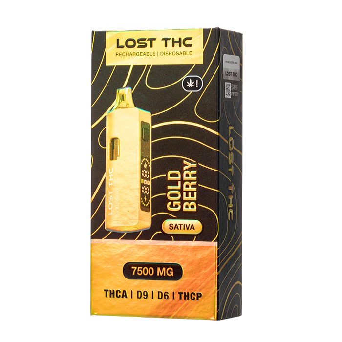 lost thc vape 7500mg Lost Thc Blue Dream Vape Review Lost Thc.com Lost Thc THC-A Blend V1 7.5G  Disposable Vape