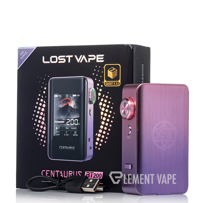 lost vape centaurus bt200 box mod Lost Vape Centaurus BT200 Box Mod Kit 200W