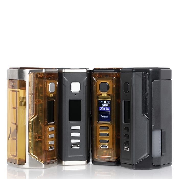 elfbar nachfüll pod läuft aus Buy Lost Drone 200W DNA250C Black Amber TC Squonk Box Mod main image 0