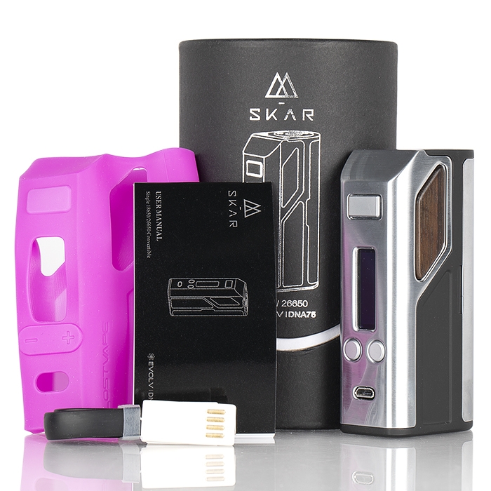 Lost Vape SKAR DNA75 TC Box Mod | Single 18650/26650 Platform