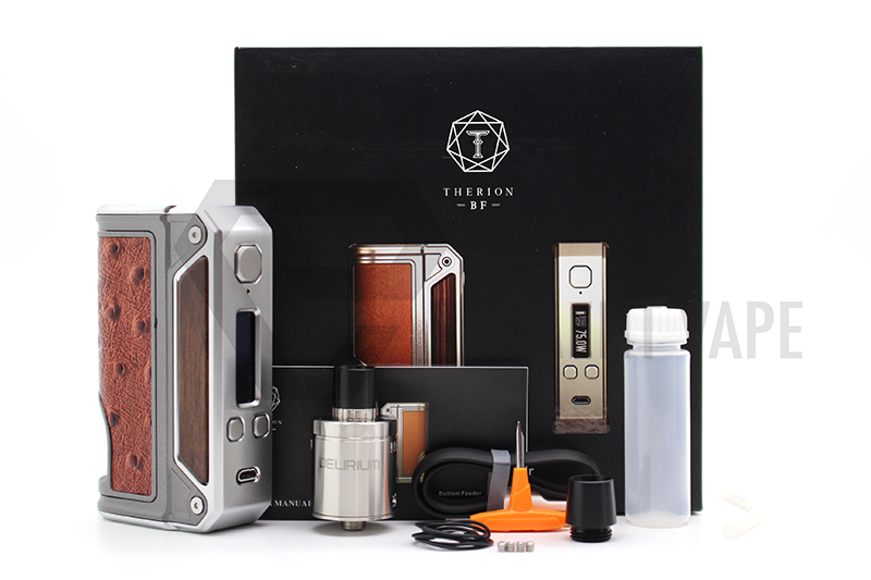 elfbar nachfüll pod läuft aus Tests et revue: Kit Box Therion BF 75W et Dripper BF Delirium par Lost vape  ~ Le Vapelier