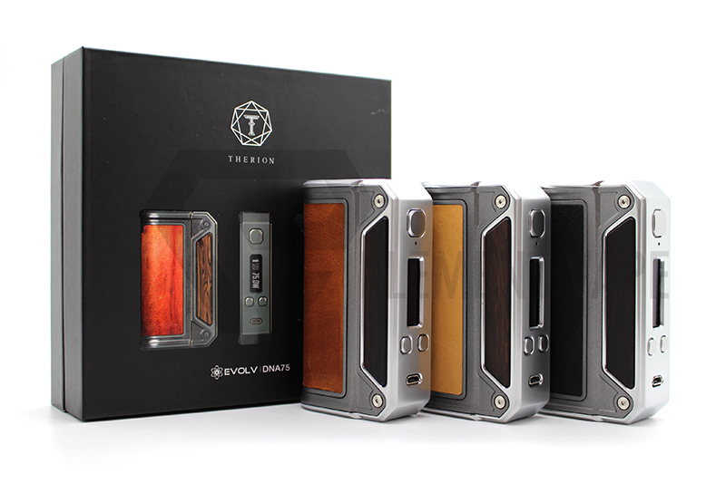lost vape therion Lost Vape Therion DNA75 TC Leather Box Mod | Dual 18650