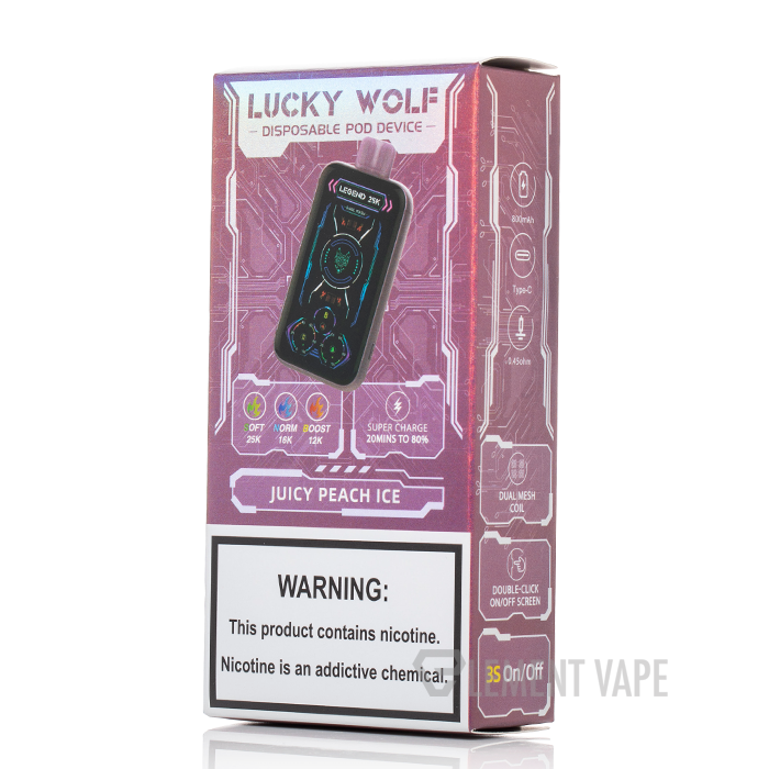 Lucky Wolf Legend 25K Disposable $14.99