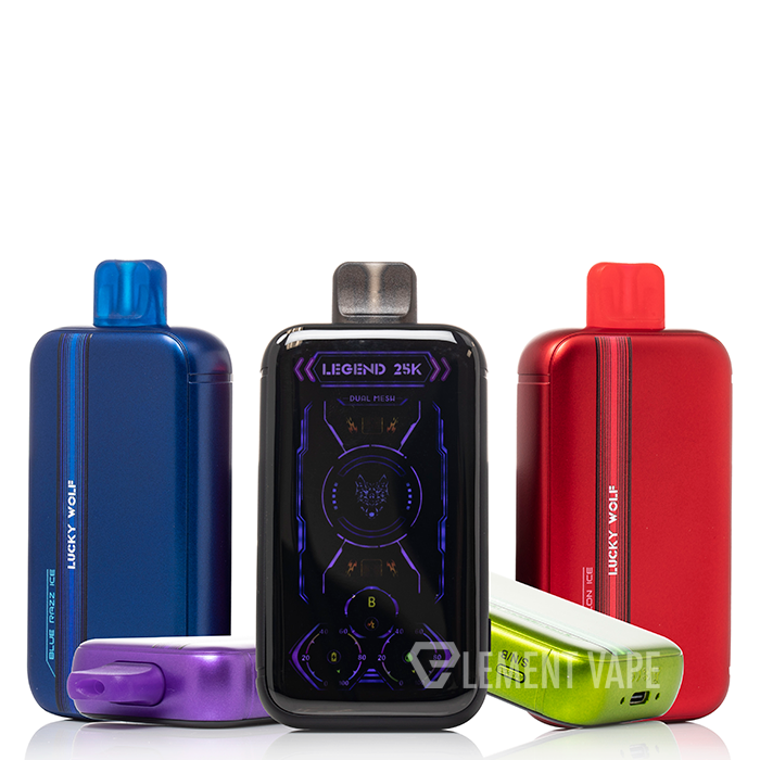 LuckyVAPE Lucky Wolf Legend 25K Disposable $14.99