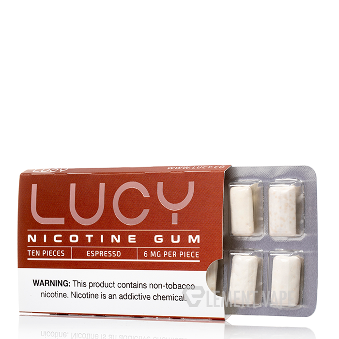 tobacco gum Lucy Nicotine Gum - Espresso