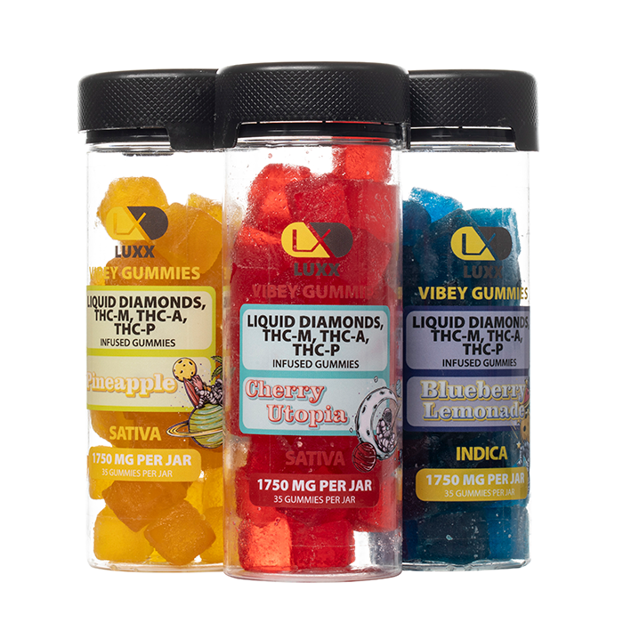 LUXX Vibey Liquid Diamonds Gummies 1750mg - $19.99