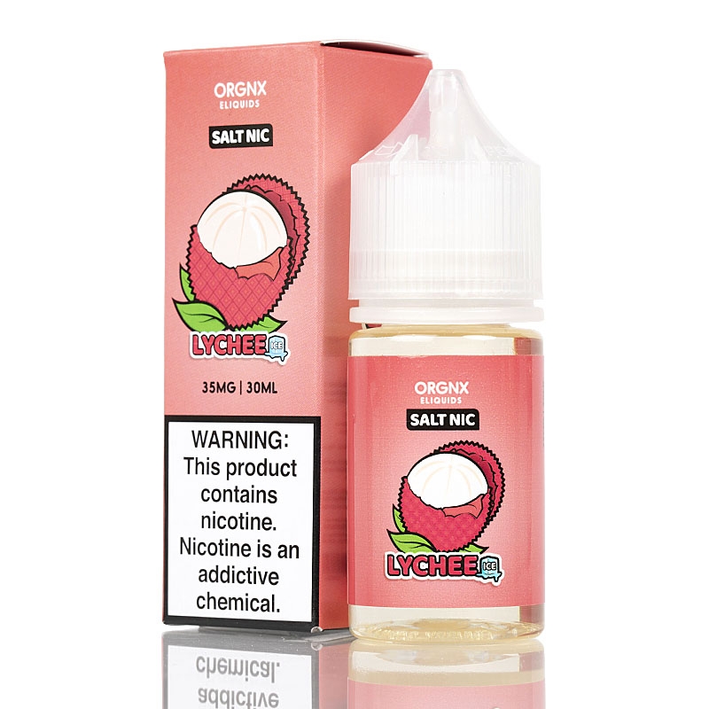 ICED Lychee SALT - ORGNX eLiquids - 30mL - $9.99