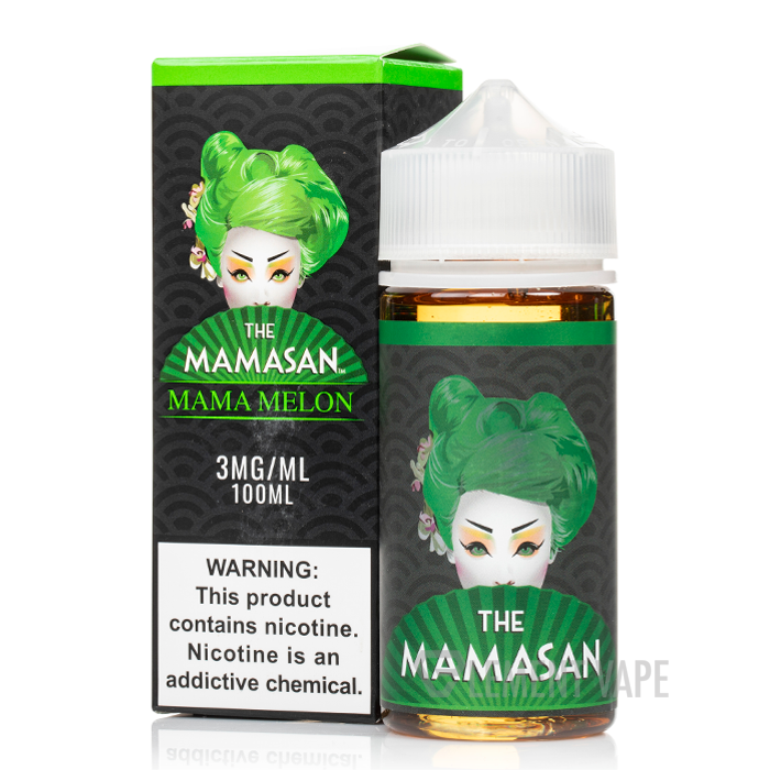 the mamasan vape juice Mama Melon - E-Liquid - 100mL Flavors:Strawmelon Peach mvp What's the best wattage