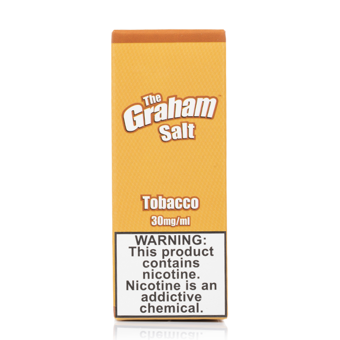 graham smoke and vape Graham Smoke And Vape The Graham Salt Tobacco E-Juice 30mL — .99 VAPING AND  MORE main image 0