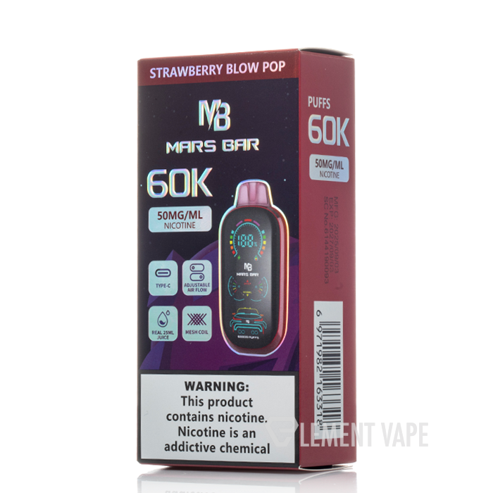 Mars Bar 60K Disposable