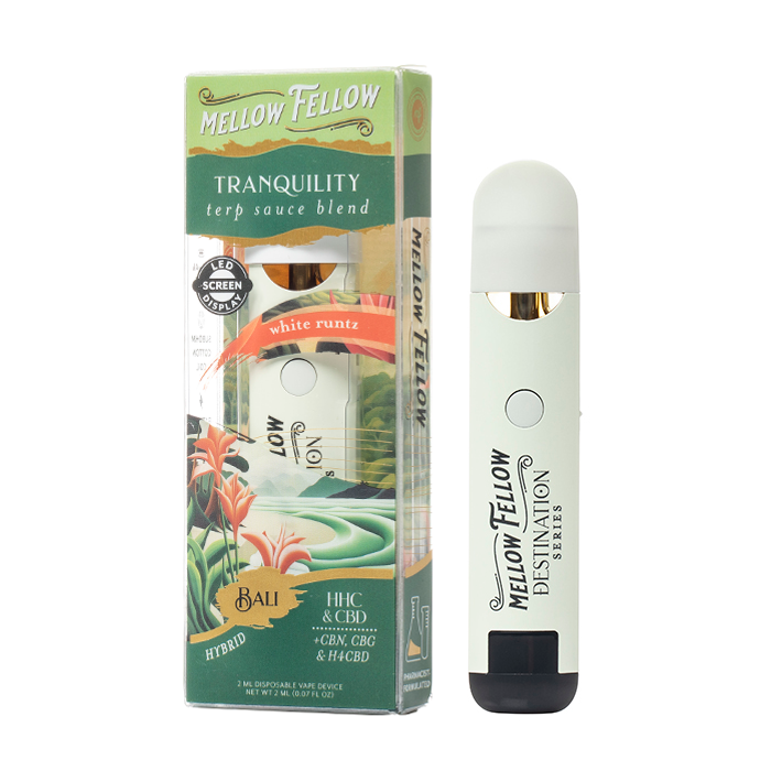 Mellow Fellow Bali Tranquility Terp Sauce Blend Disposable 2G