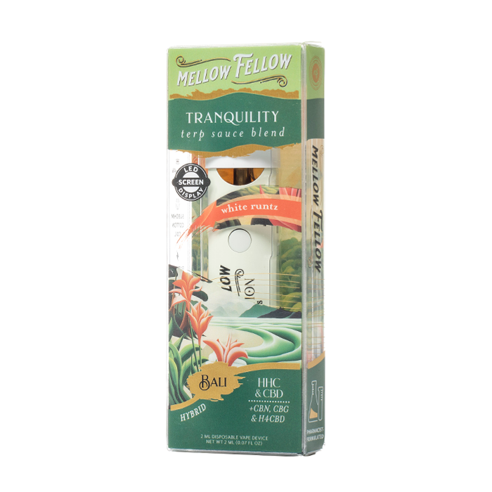 Mellow Fellow Bali Tranquility Terp Sauce Blend Disposable 2G