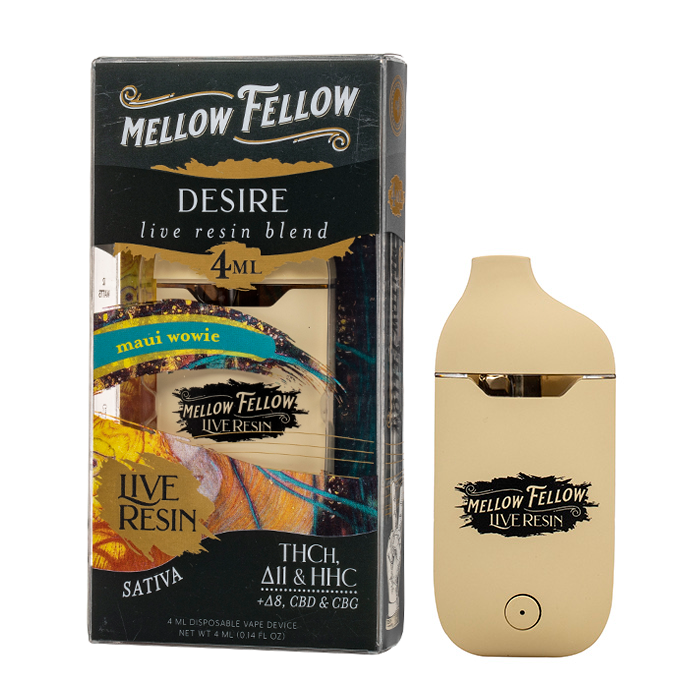 Mellow Fellow Desire Blend Live Resin Disposable 4G $44.99
