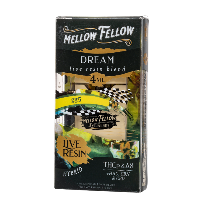 Mellow Fellow Dream Blend Live Resin Disposable 4G - $35.99