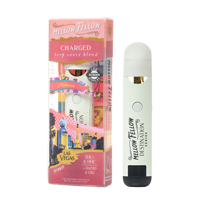 Mellow Fellow Las Vegas Charged Terp Sauce Blend Disposable 2G $19.99