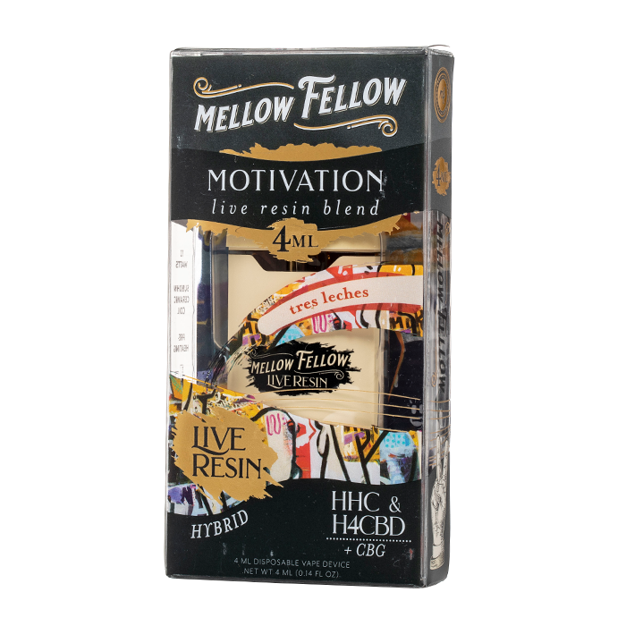 Mellow Fellow Motivation Blend Live Resin Disposable 4G $44.99