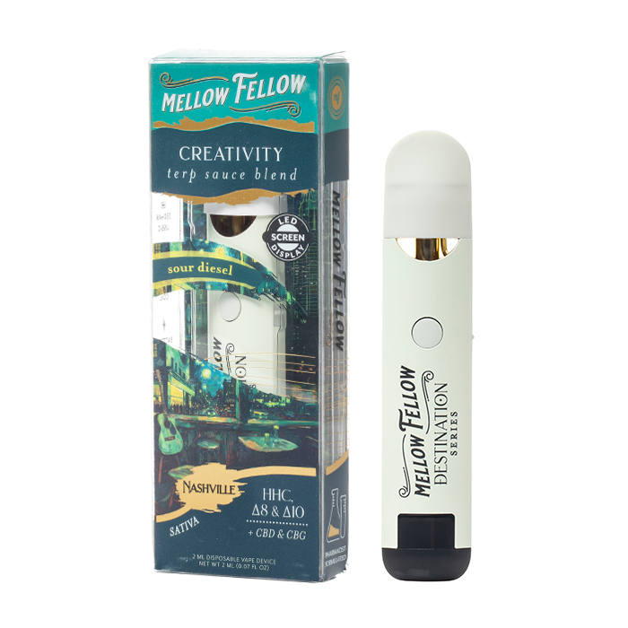 Mellow Fellow Nashville Creativity Terp Sauce Blend Disposable 2G