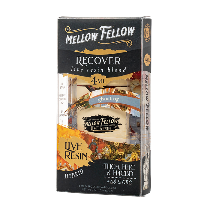 Mellow Fellow Recover Blend Live Resin Disposable 4G $44.99