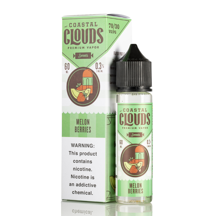 melon berry vape juice Melon Berries - Coastal Clouds Co. - 60mL