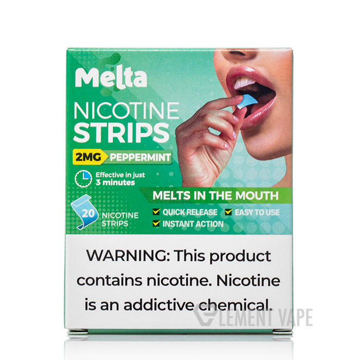 Melta Nicotine Strips - Peppermint